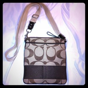 Coach Signature Logo Crossbody Bag